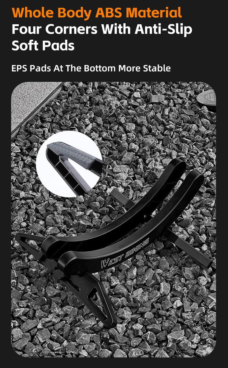 WEST BIKING Adjustable Bicycle Parking Rack MTB Road Bike Indoor Garage Storage Stand Bike Repair Stand Cycling Accessories 