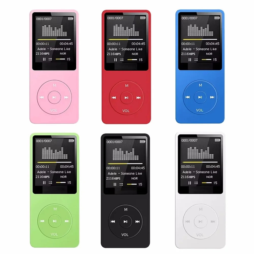 Wiederaufladbarer Taschen-MP3-Player