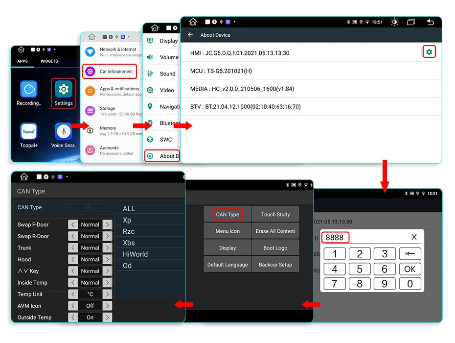 Junsun V1 Plus Car Radio with Wireless CarPlay & Android Auto