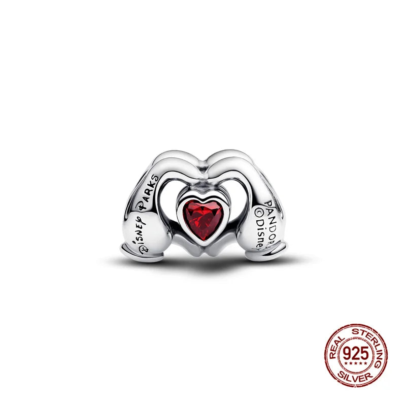 925 Silver Witch Charm Bead for Disney-Inspired Bracelets