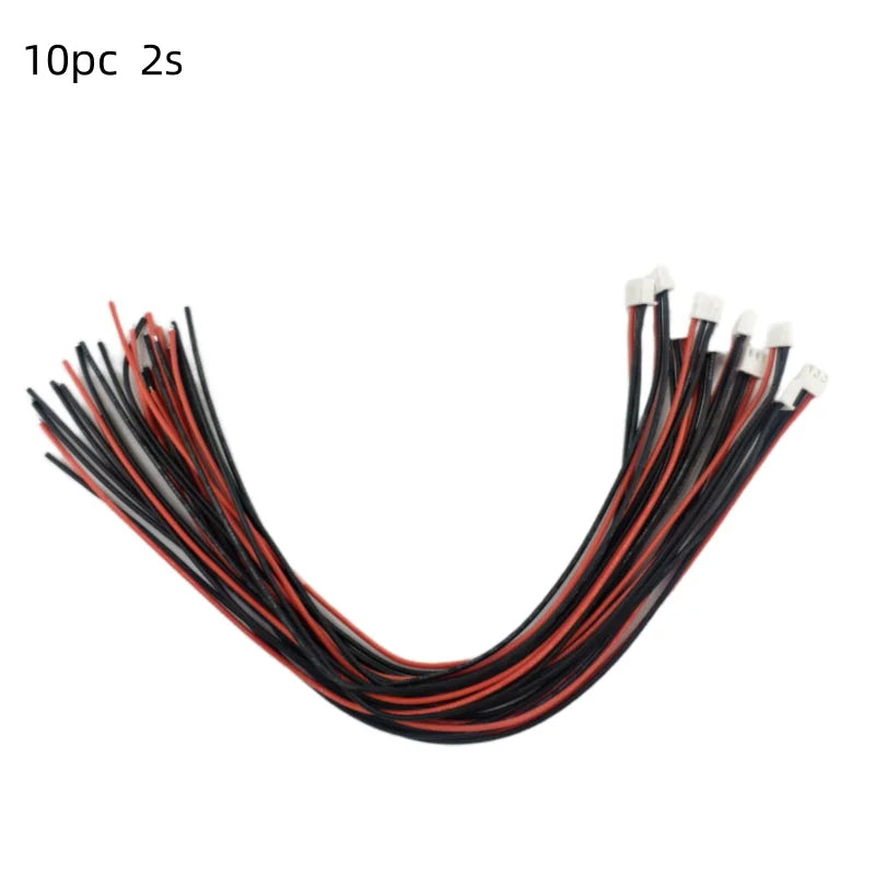 Prívodné vodiče balansovacieho konektora LiPo - balenie 10 ks, 1S až 8S