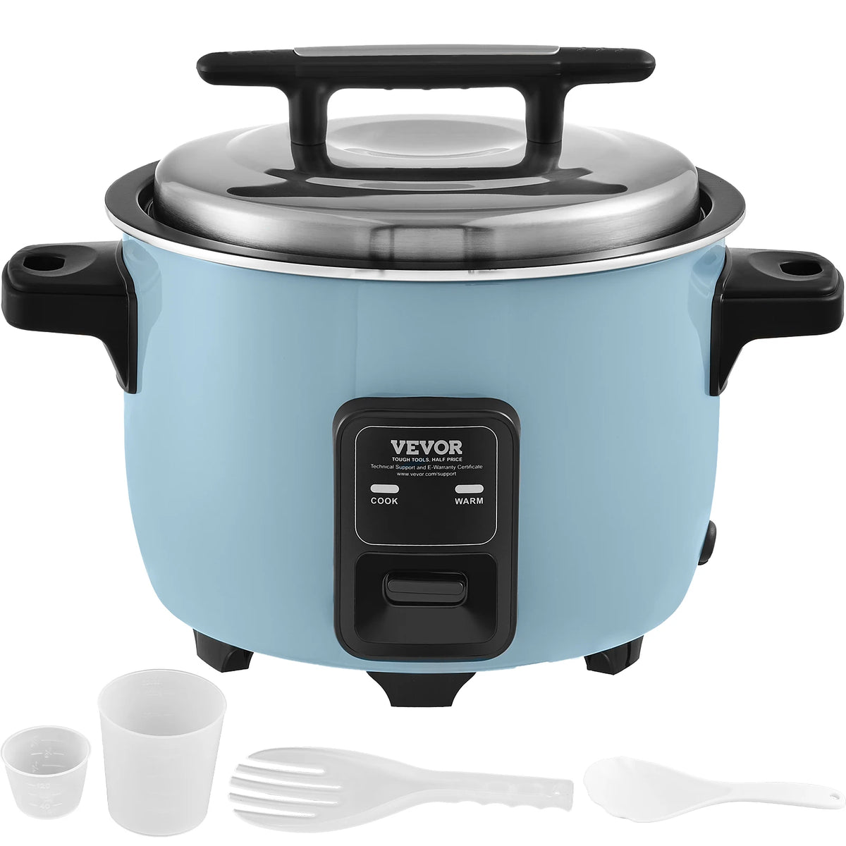 Commercial Rice Cooker with Removable Pot – 8, 10 or 13 L