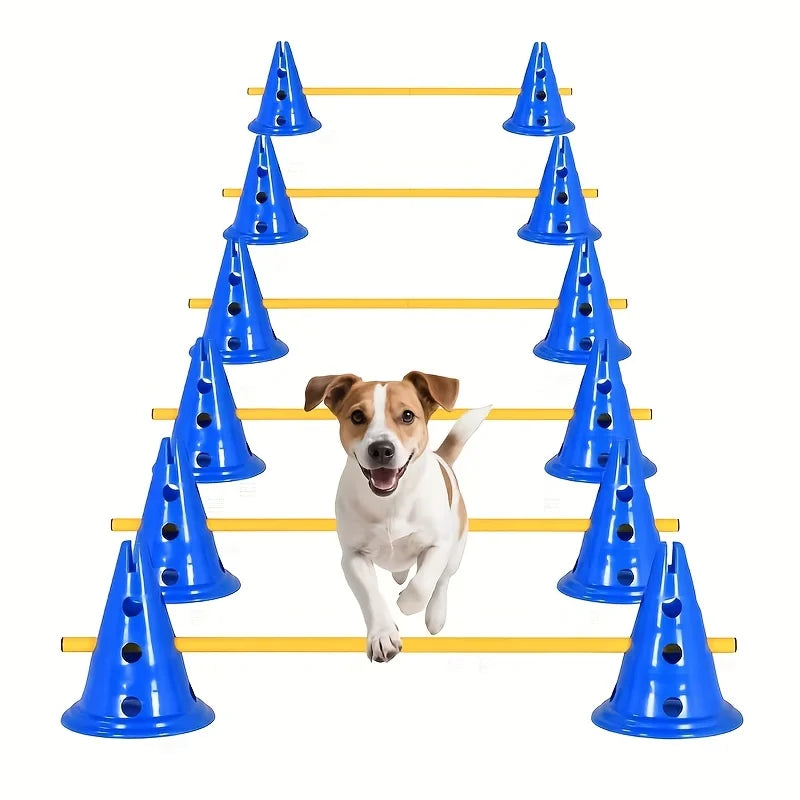 Dog Agility Hurdle Training Set, Pictured Options