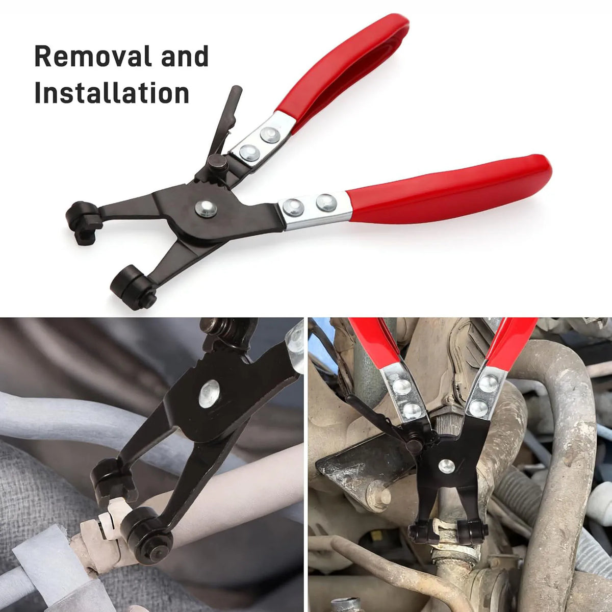 Rotating Hose Clamp Removal Tool