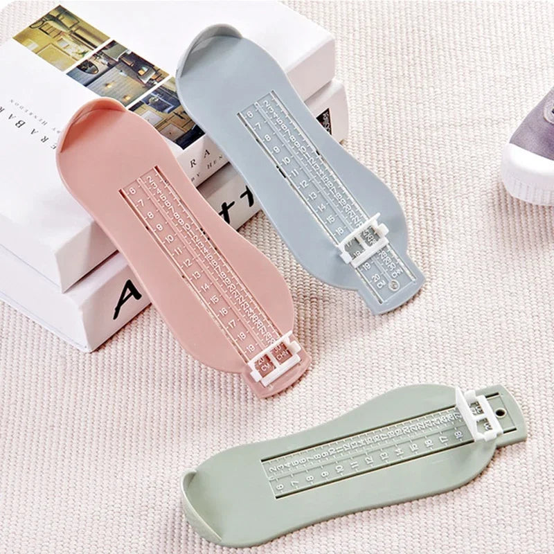 Kids Toddler Foot Measure Gauge Shoes Size Measuring Ruler Tool Baby Boy Girl Children's Foot Length Measuring Ruler Fittings 