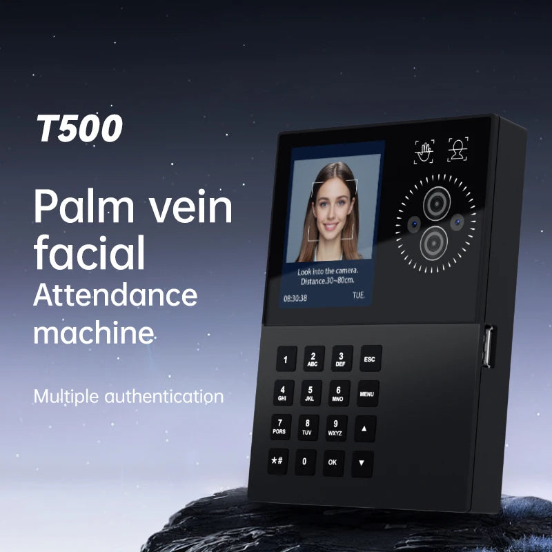 T500 ura za spremljanje prisotnosti na obrazu in dlani