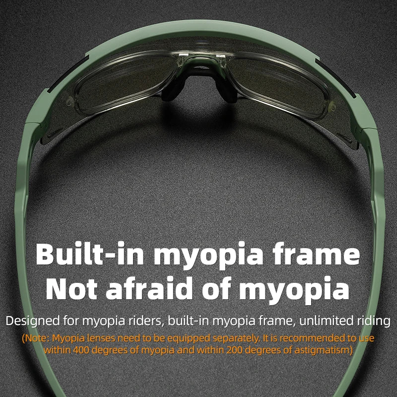 Photochromic Cycling Glasses with Anti-Fog Protection