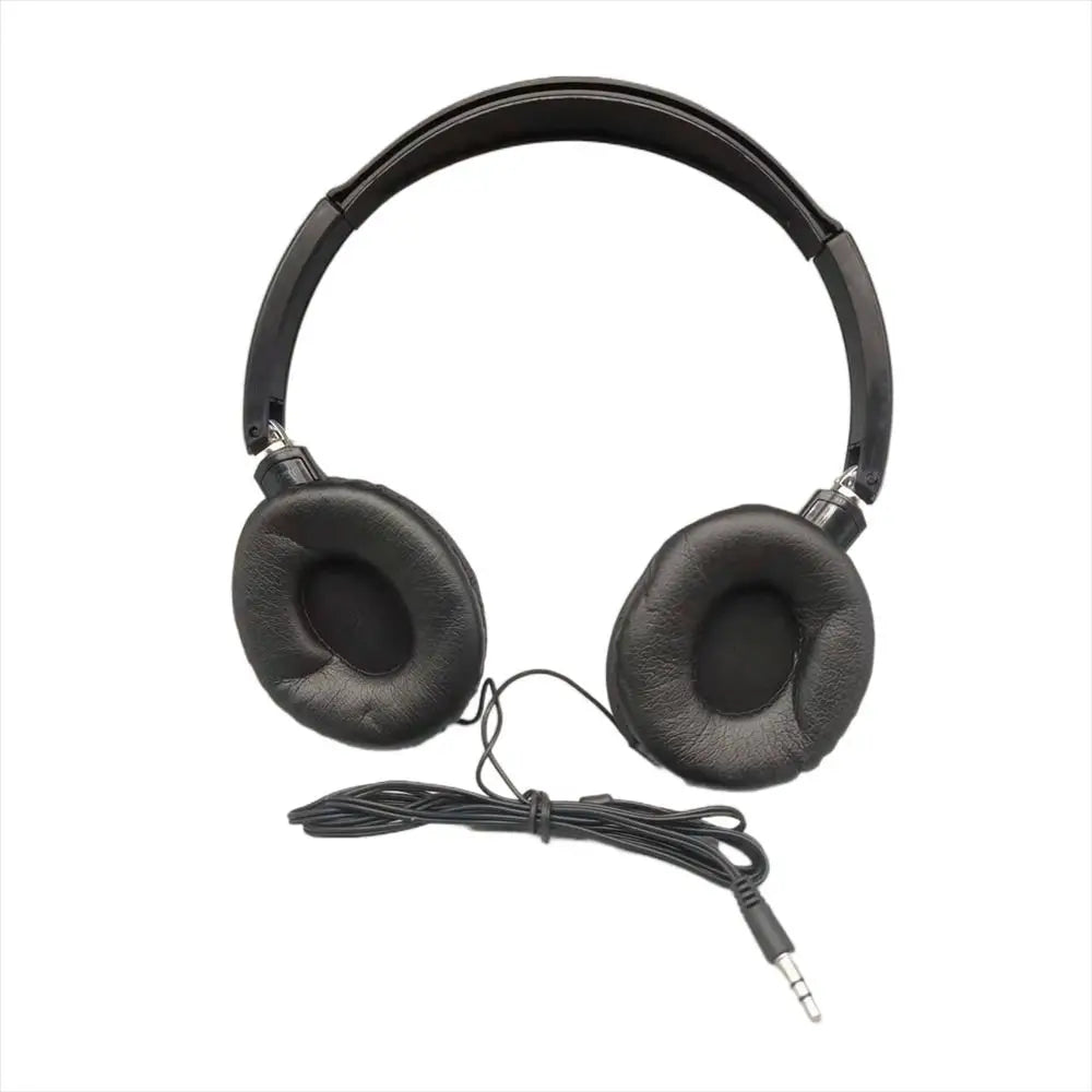 Wired Over-Ear Headphones with 3.5 mm Plug and Inline Volume