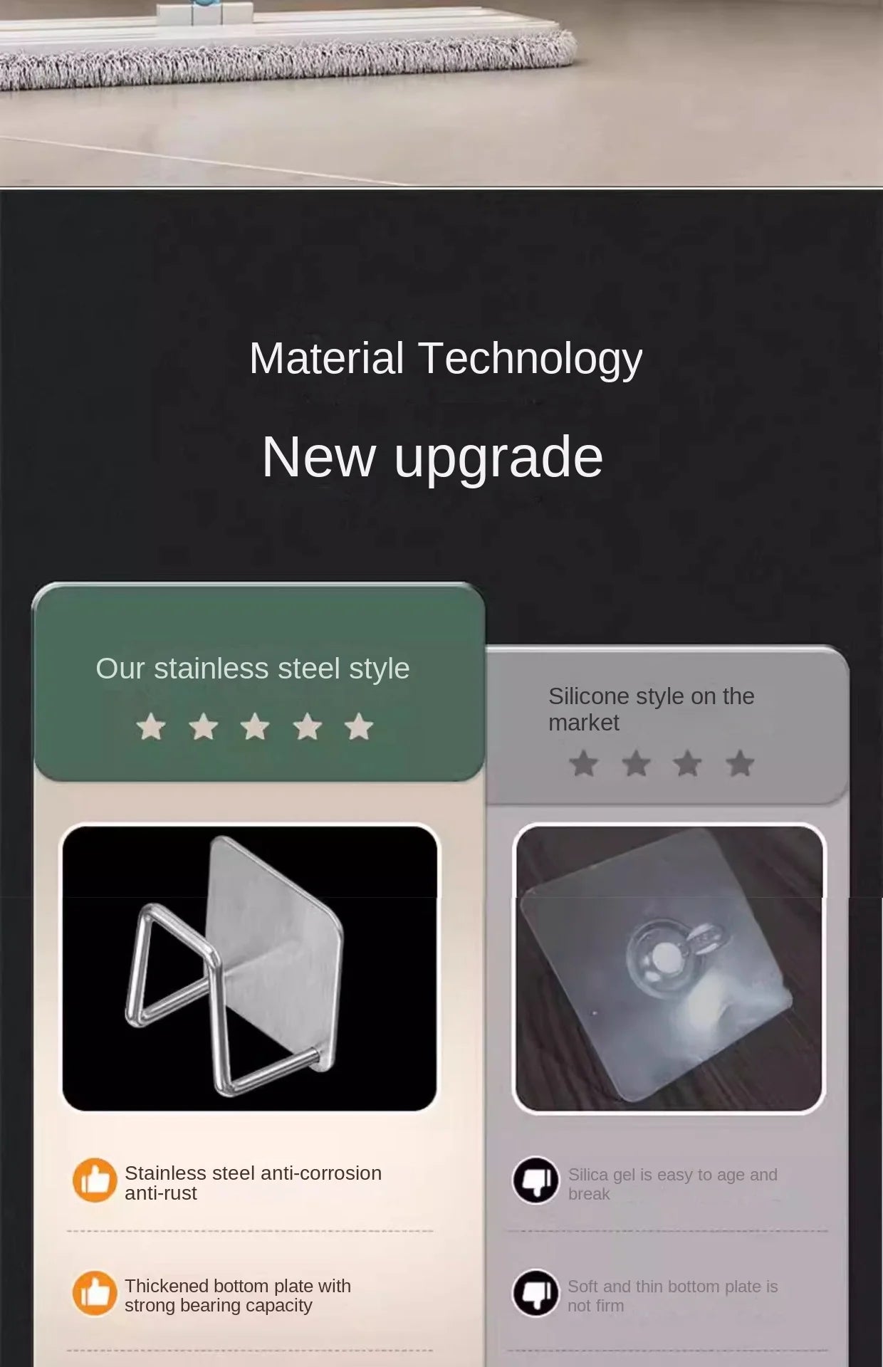 Kitchen Non Perforated Stainless Steel Storage Rack, Wall Mounted Pot Cover Rack, Cabinet Bottom Cutting Board Storage Rack 