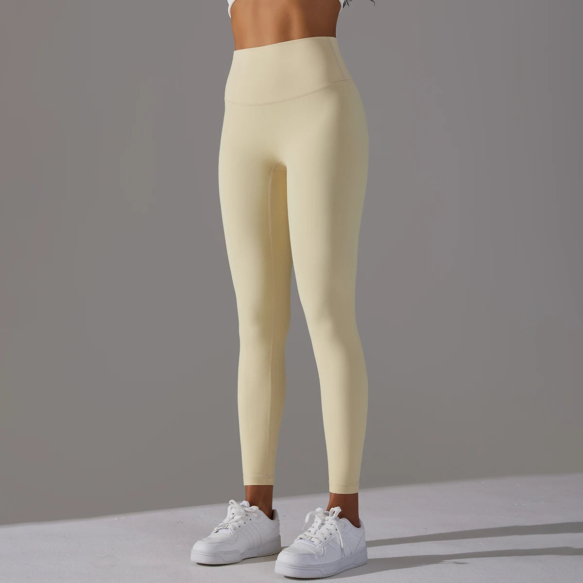 Damens High-Waist Stretch-Leggings