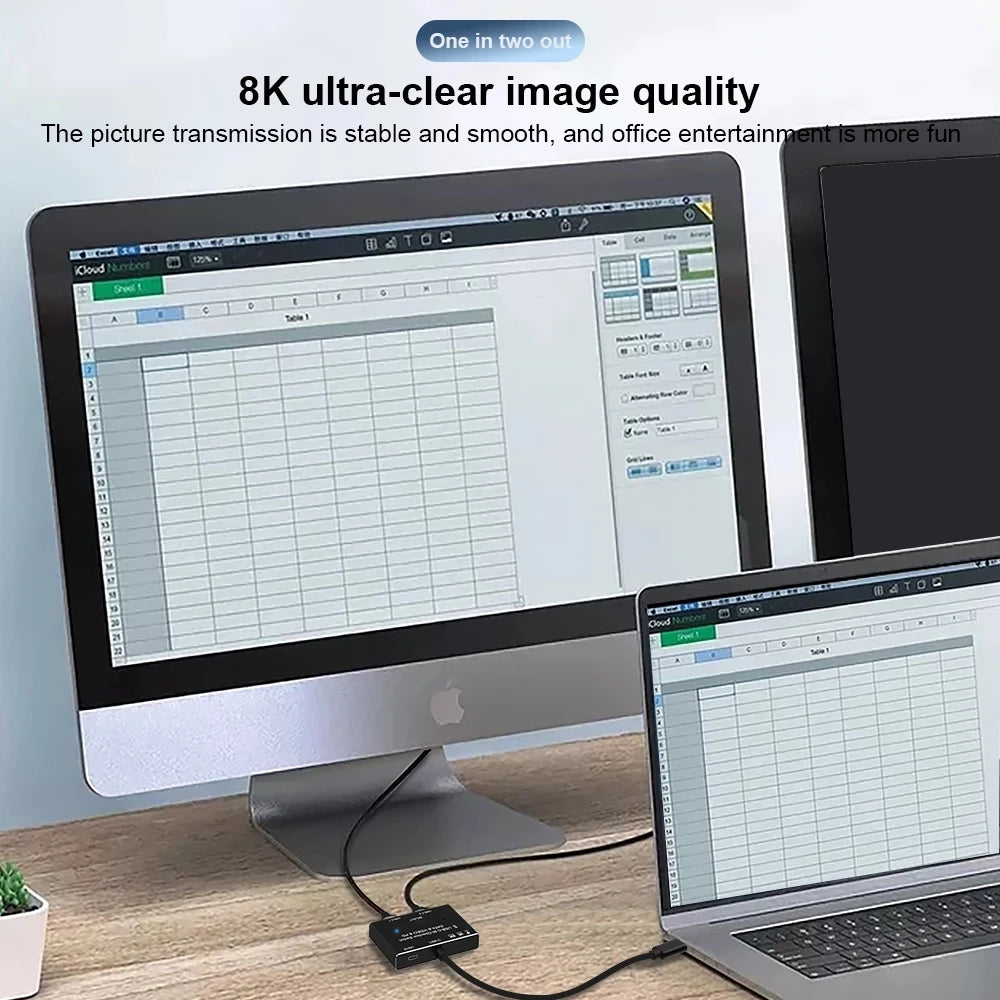 Bidirectional USB-C Video and Data Switch
