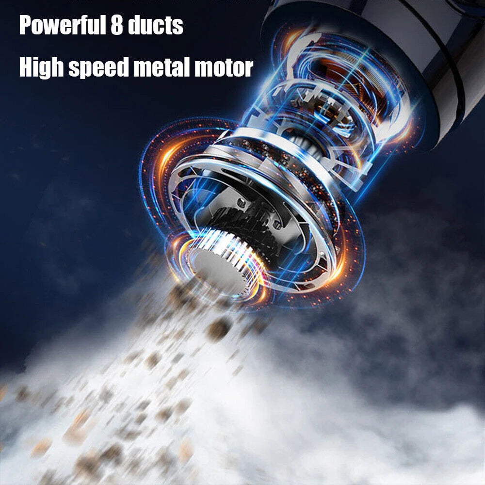 Cordless Handheld Car Vacuum Cleaner, Wet and Dry 120W
