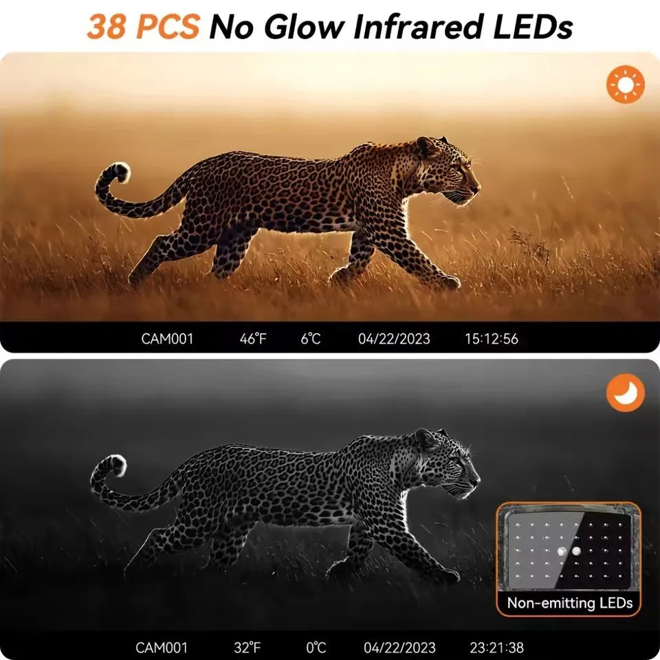 Wild Infrared Night Vision Hunting Camera with 16MP 1080P