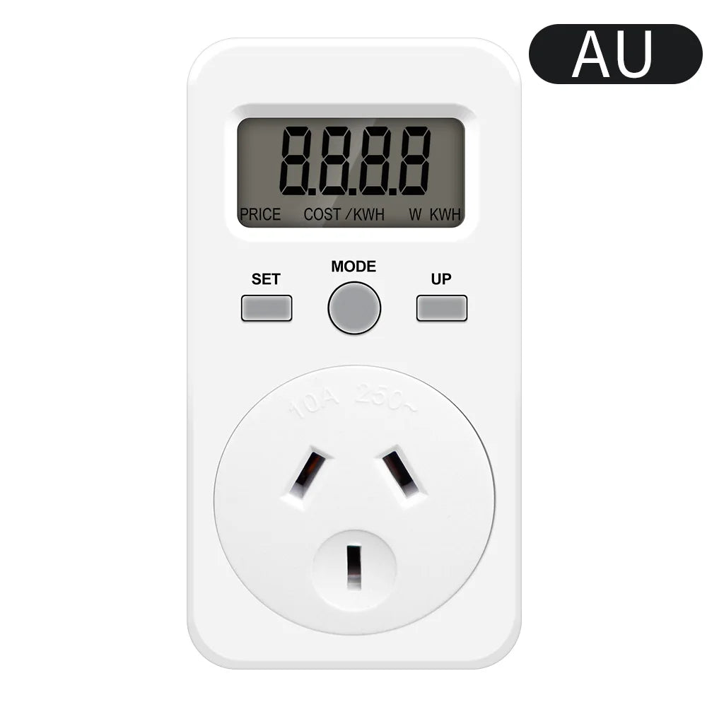 Mjerač potrošnje električne energije s utikačem - opcije utikača