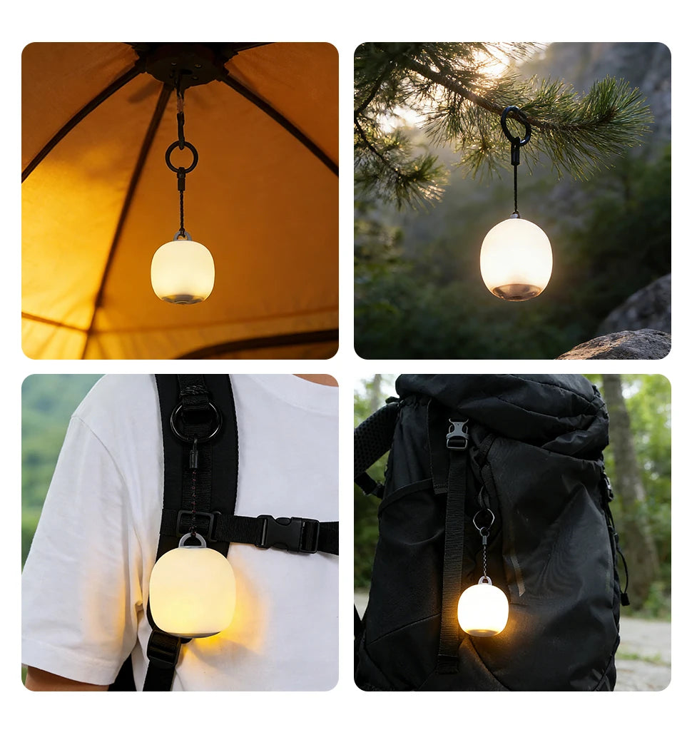 Rechargeable LED Camping Lantern for Hiking and Outdoor Use