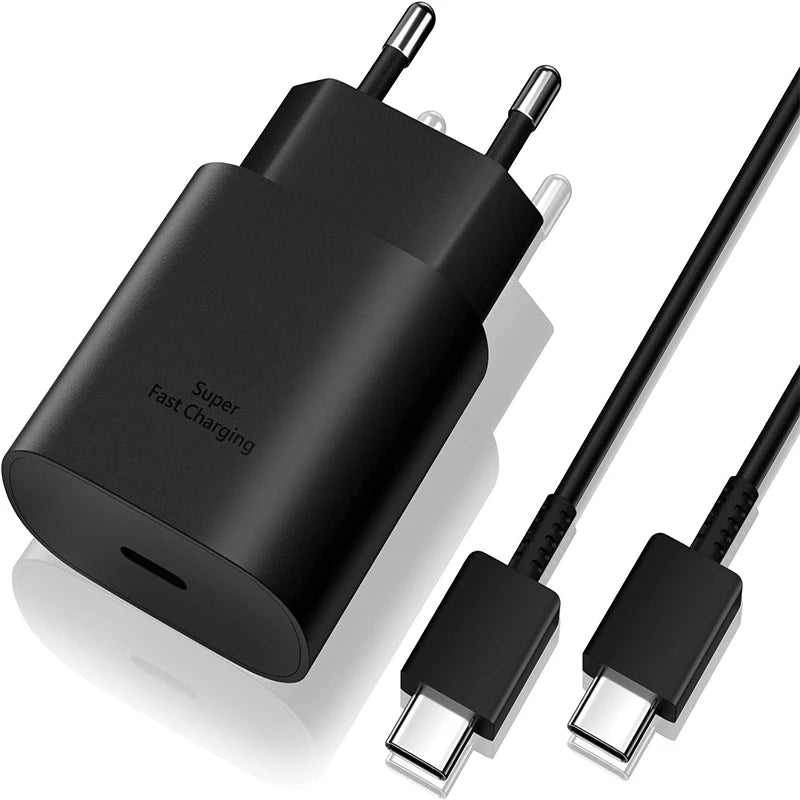 25 W USB-C Wall Charger - Cable and Multipack Options