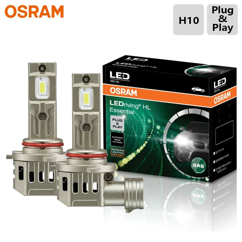 OSRAM Essential LED H4 H7 H11 auto prednje svjetlo, jednostavno plug & play, H8 H9 H10 H16 H18 H19 HB3 HB4 HIR1 HIR2, auto bijelo LED svjetla