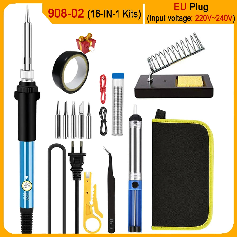 Adjustable Soldering Iron Kit - Package Options