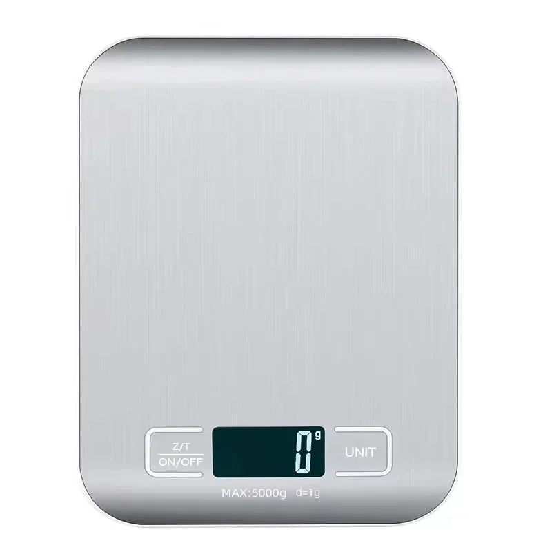Digital Kitchen Scale with Steel Panel