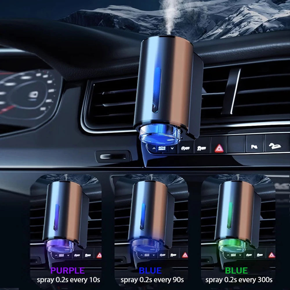 Car Electric Air Diffuser Aroma Car Air Vent Humidifier Mist Aromatherapy Car Air Freshener For Removing Odors Car Accessories 