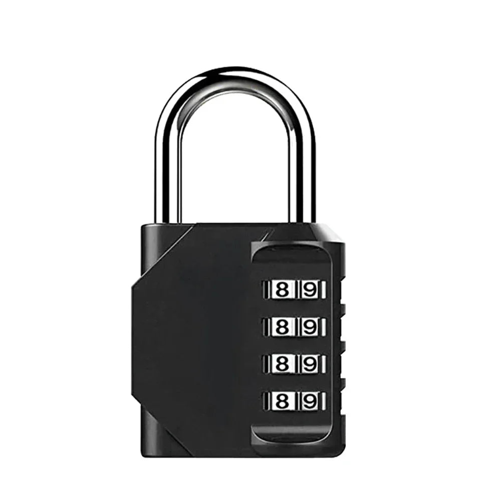 1pc Combination Lock Resettable 4 Digit Padlock with Combination Waterproof and Heavy Duty Combination Padlock Outdoor 