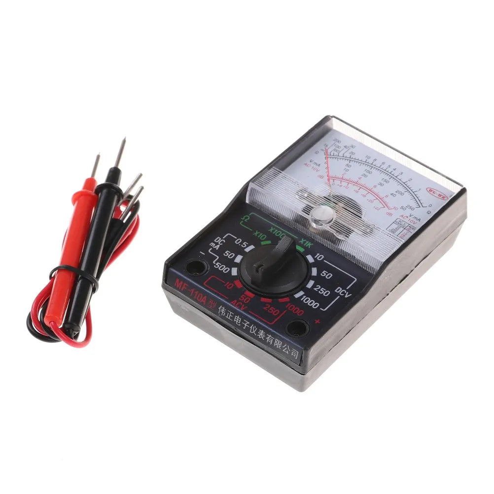 MF-110A Analogue Multimeter with Two Test Pens