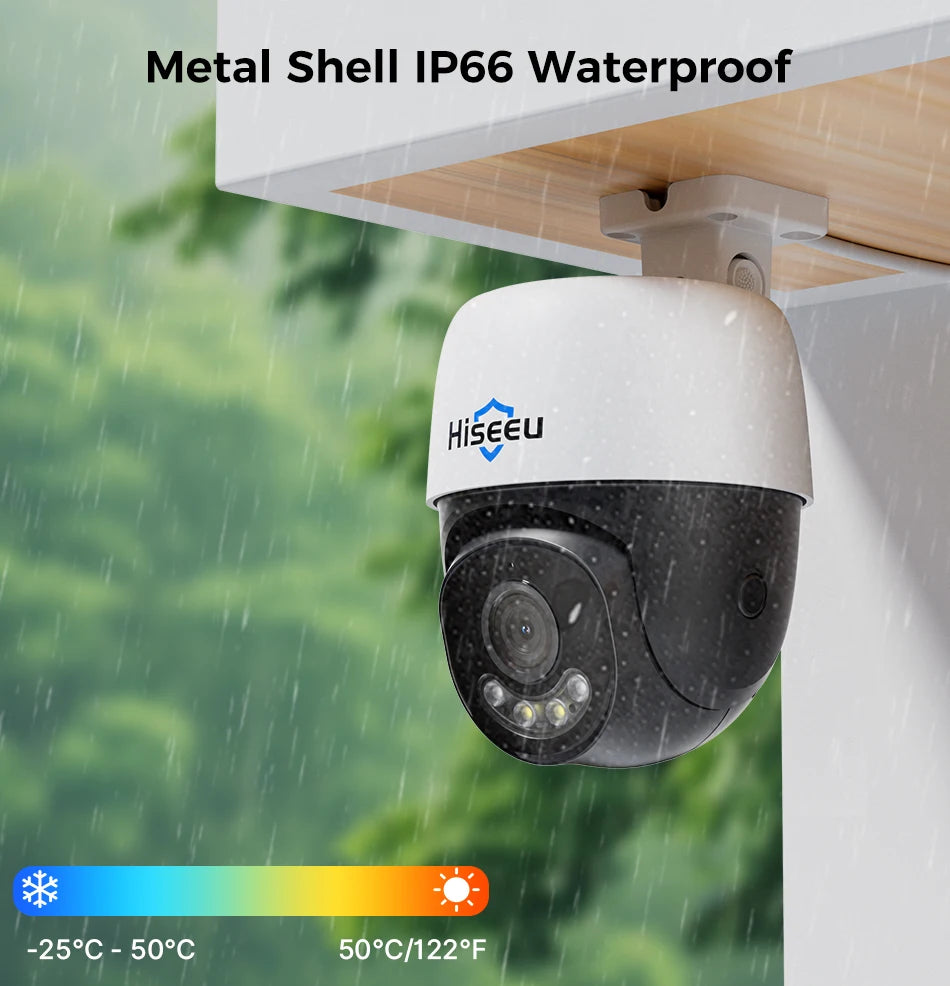 5MP/8MP POE PTZ IP Security Camera with Color Night Vision