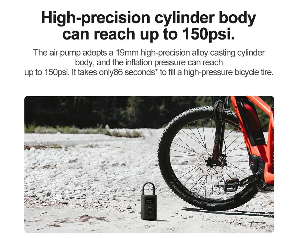 Přenosný digitální kompresor na pneumatiky Xiaomi 2/2D