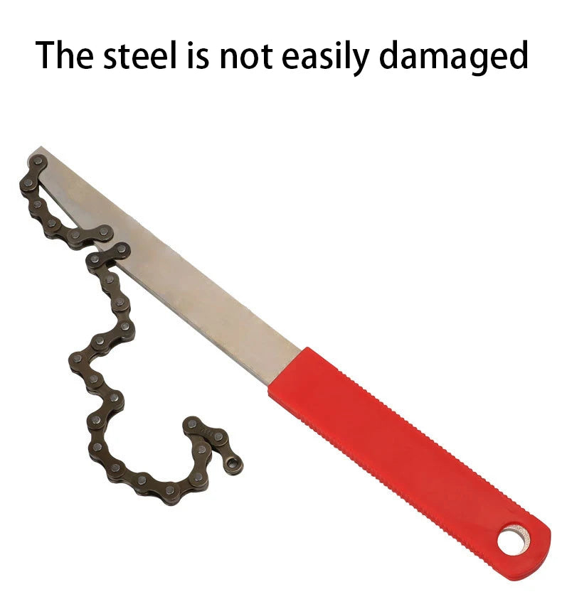 Bicycle Cassette Chain Whip and Lockring Tool