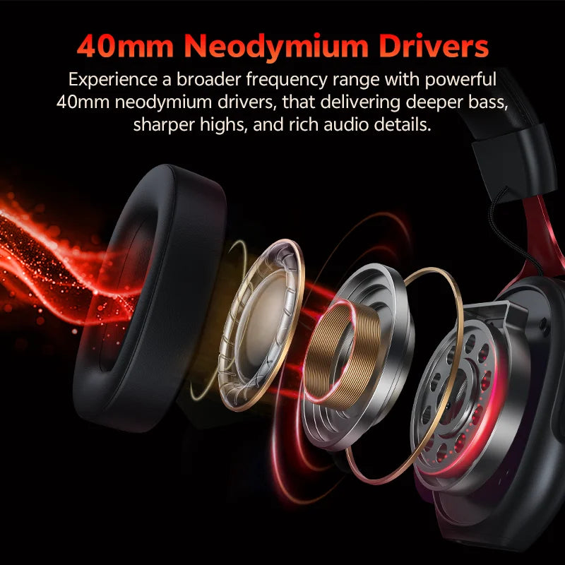 QCY VN200 Pro Bedrade Gaming Headset met 7.1 Geluid & Microfoon