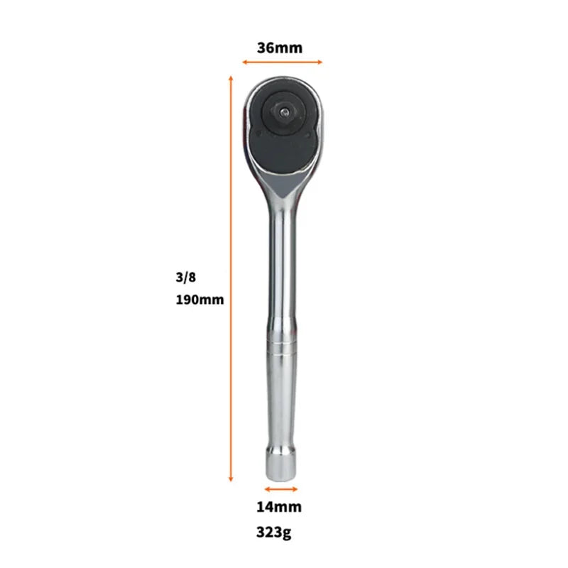 24-Tooth Reversible Ratchet - Drive Options
