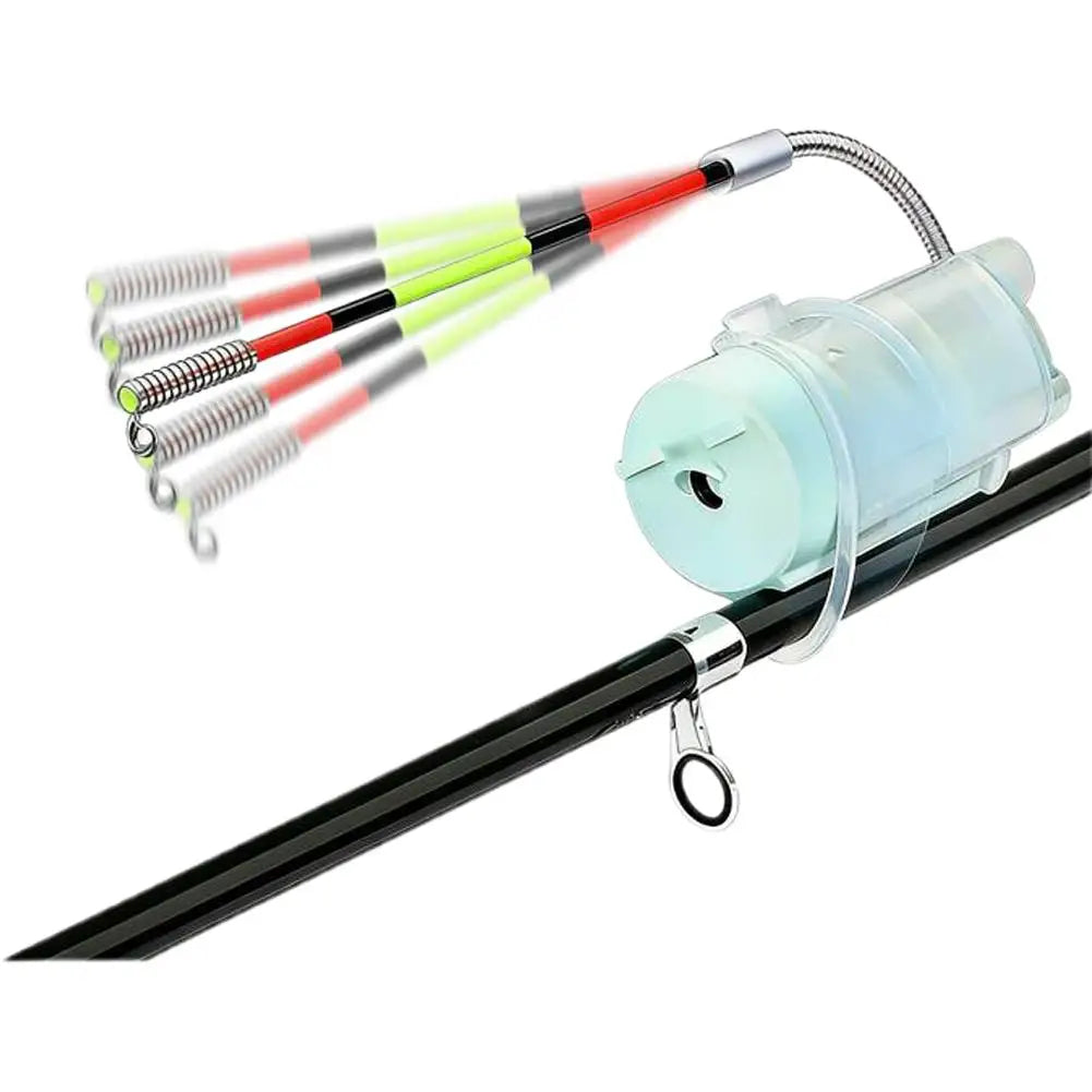 Alarme de picada de pesca com luz e besouro