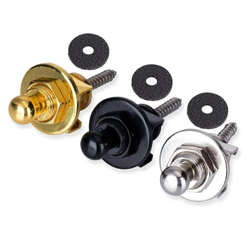 Skidproof Guitar Strap Lock for Electric, Acoustic and Bass