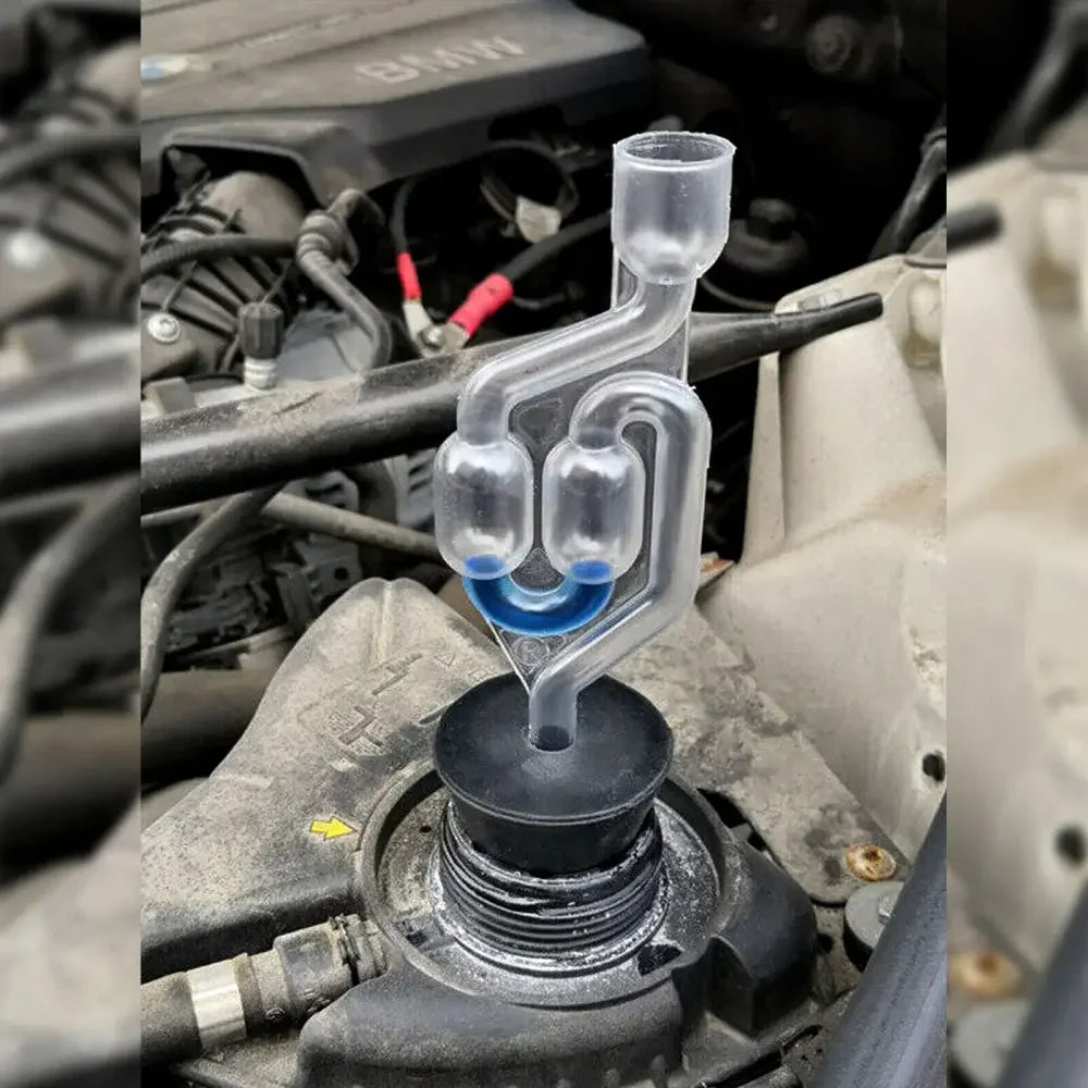  Détecteur de fuite de combustion, testeur d’antigel et de liquide de refroidissement, testeur d’antigel automobile, antigoutte S - forme
