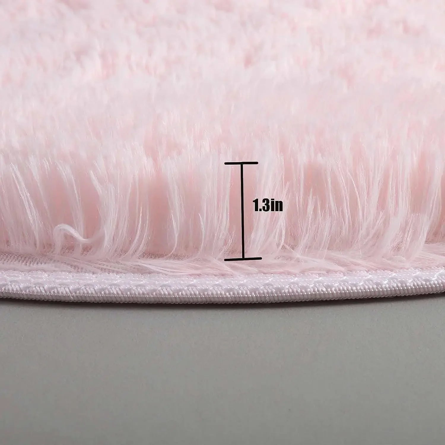 Super Soft Plush Round Rug Mat Fluffy White Carpets For Living Room Home Decor Bedroom Kid Room Decoration Salon Thick Pile Rug 