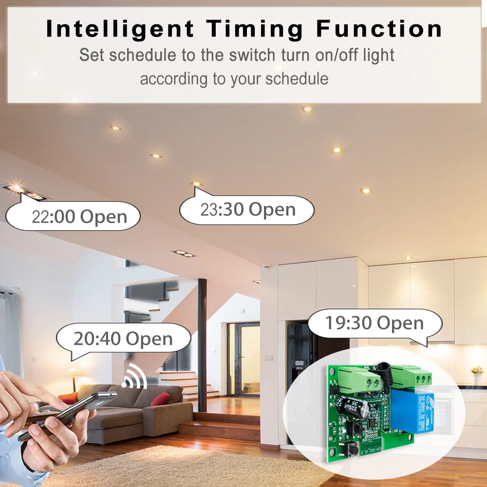 eWeLink Single-Channel Dry-Contact WiFi Relay