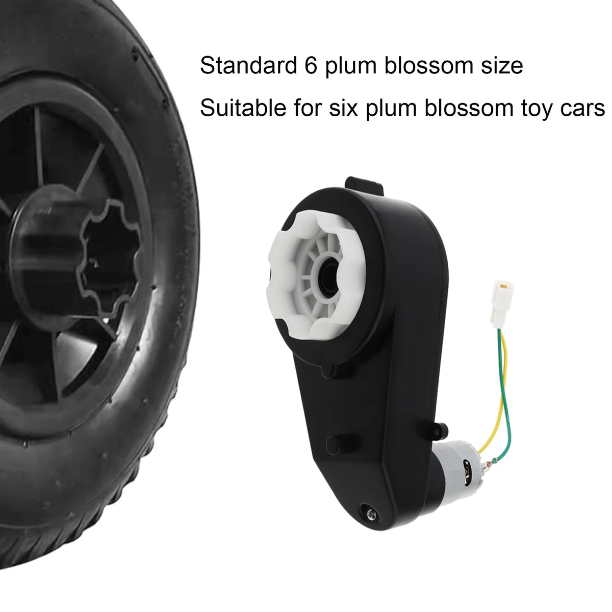 RS555-Getriebemotor 24 V für Kinder-Elektroautos