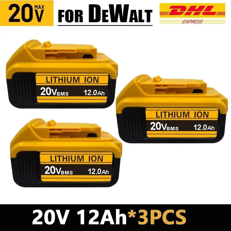 Bateria de Substituição para Ferramenta Elétrica Li-Ion 20V 12.0Ah