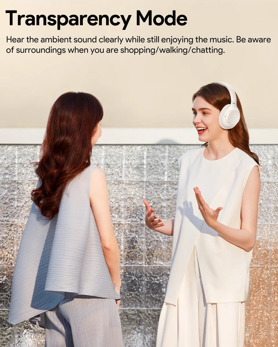 QCY H3 ANC Cuffie Wireless con Suono Hi‑Res