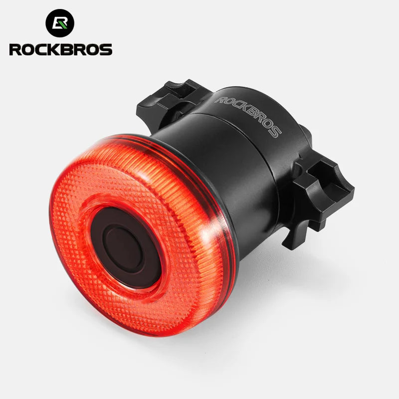 Smart Bike Tail Light with Brake Sensor & IPX7 Waterproof