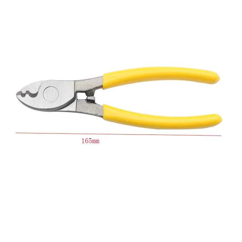 Six-Inch Manual Cable Cutting and Stripping Pliers