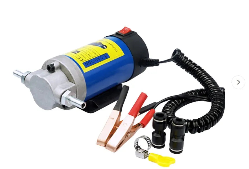 Pompa di trasferimento olio portatile 12V/24V per auto, motociclette e barche