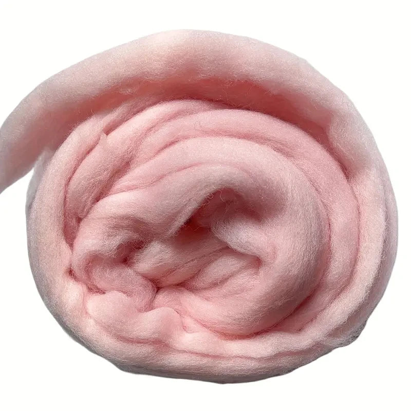 Wool Roving for Felting and Spinning, 100 g