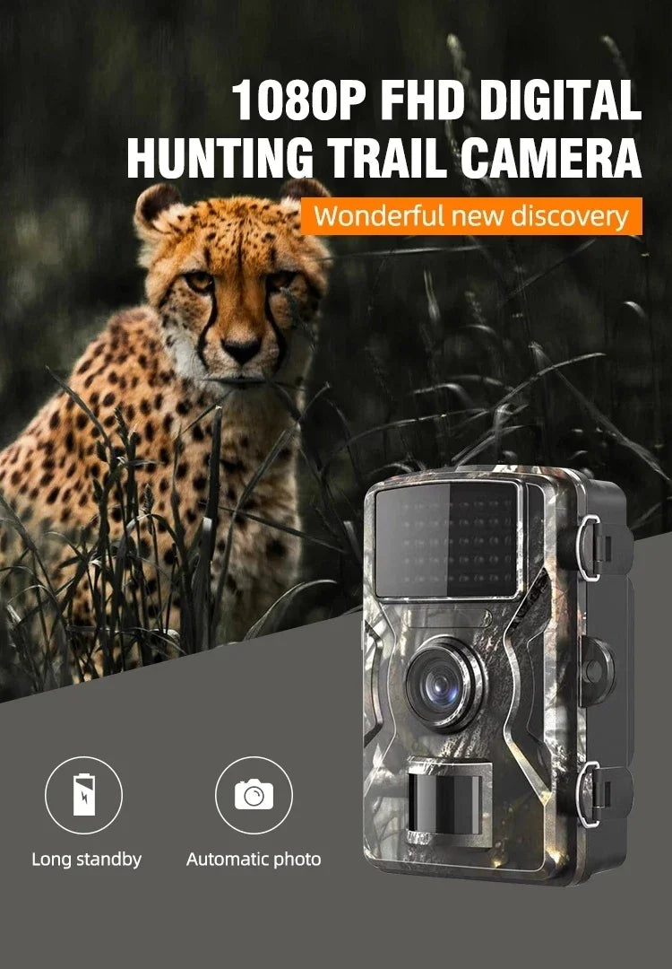 Wild Infrared Night Vision Hunting Camera with 16MP 1080P