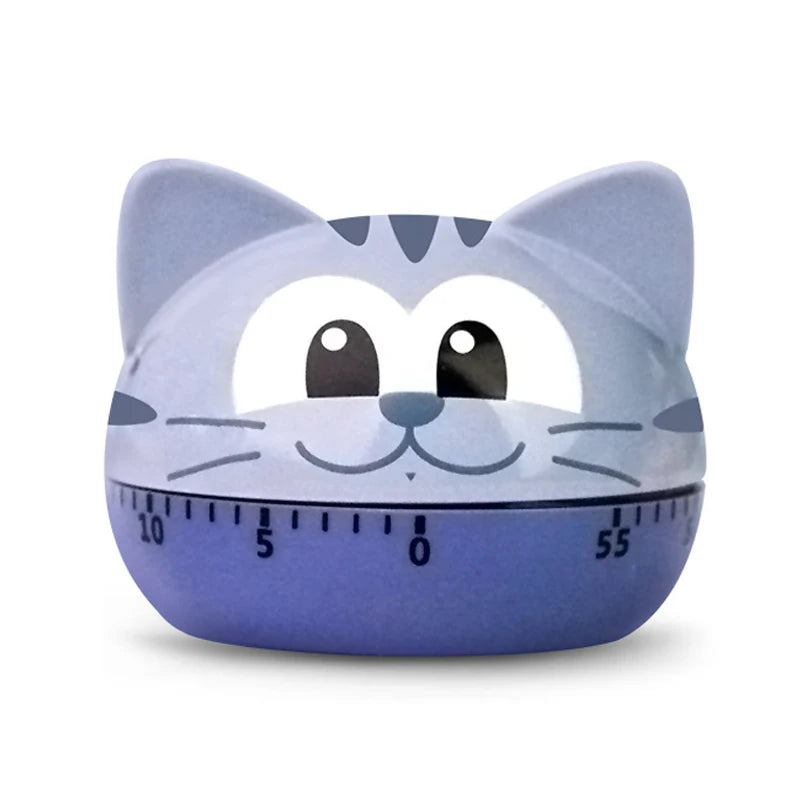Cartoon Mechanical Kitchen Timer, 55 Minutes