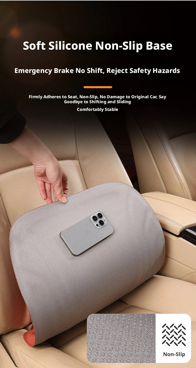 Breathable Car Seat Cushion with Latex Support