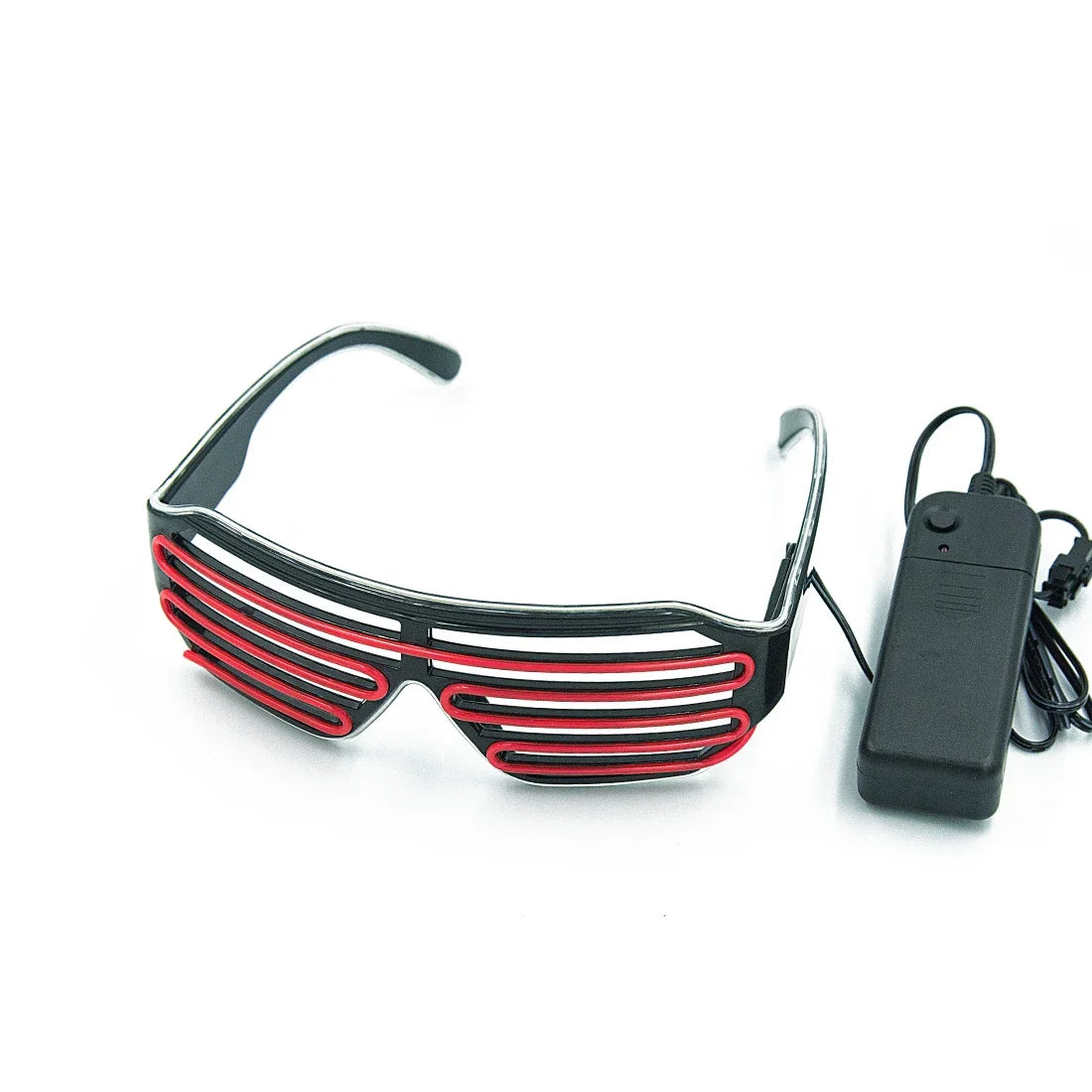 LED Glowing Glasses Gafas Luminous Bril Neon Christmas Glow Sunglasses Flashing Light Glass for Party Supplies Prop Costumes New 