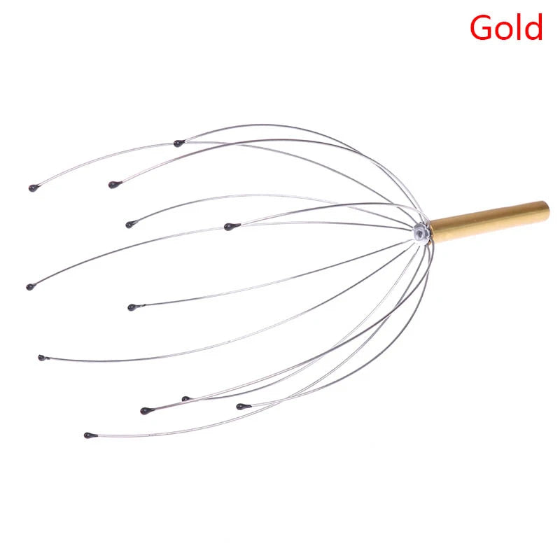 Manual Stainless-Steel Head Massager