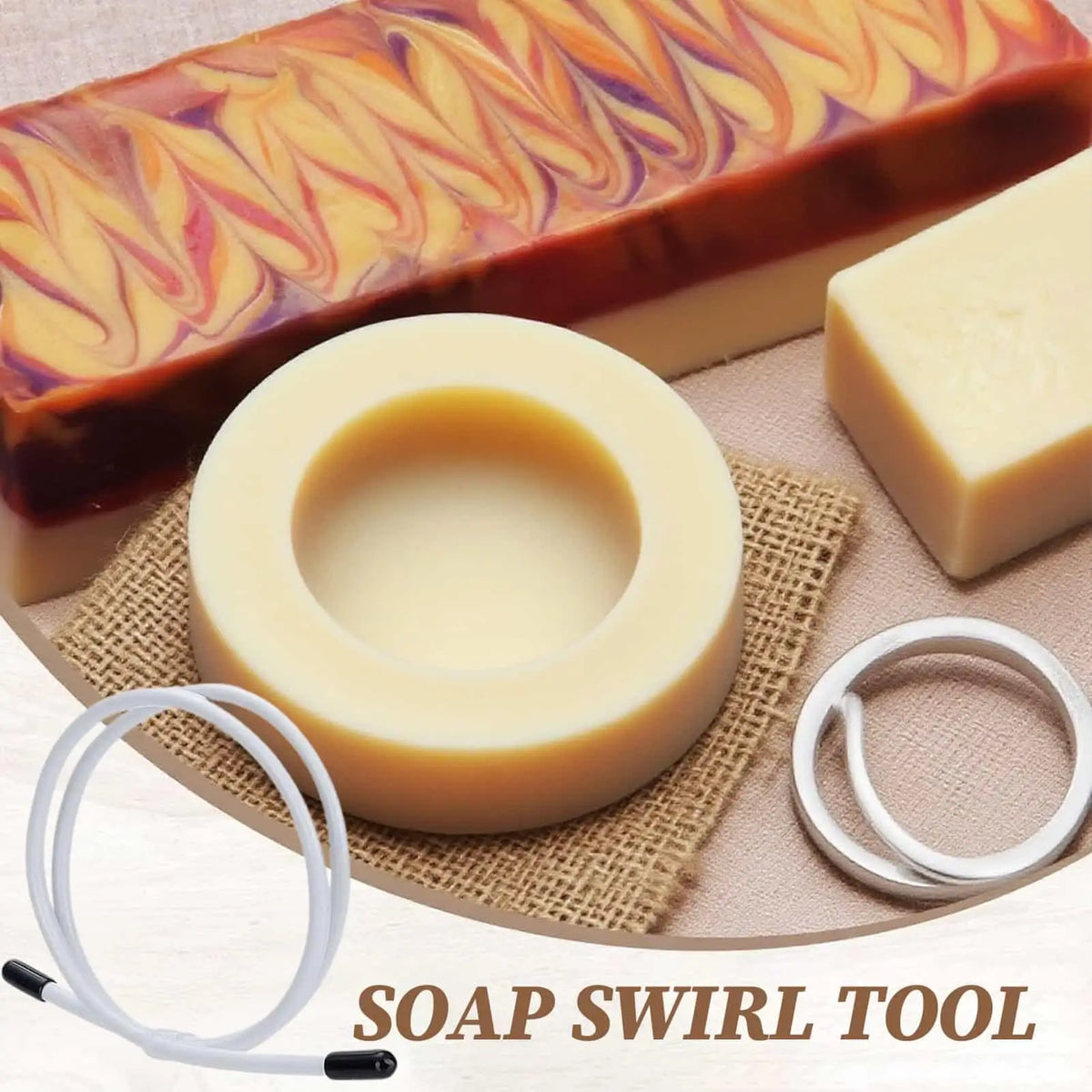 Buigbaar Zeep Swirl Gereedschap — 65 cm