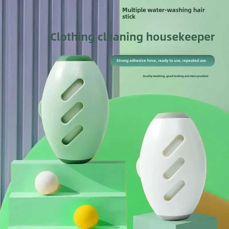 1pc Time-Saver Reusable Washable Lint Roller Strong Adhesive Hair Sticking Machine for Clothes Pets & Furniture Cleaning 